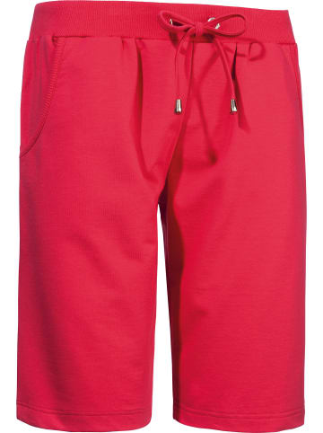 Erwin Müller Sweat Freizeithose kurz in koralle