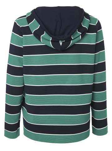 VIA APPIA DUE  Sweatshirt Sportives Kapuzensweatshirt mit Glitzerdetails in marine multicolor