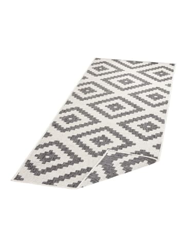 Teppich Boss Wendeteppich Malta Grau Creme In- & Outdoor