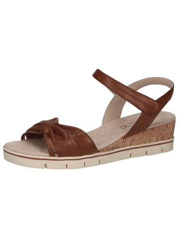 Caprice Sandalette in COGNAC NAPPA