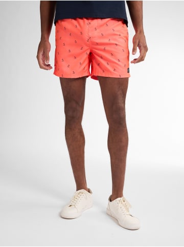 Petrol Industries Badehose mit Allover-Muster Wavecrestview in Rosa