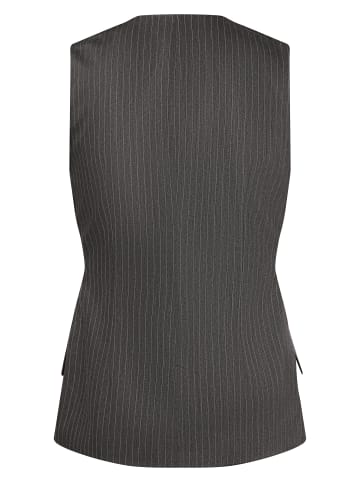 Marie Lund Weste in anthrazit - 0003