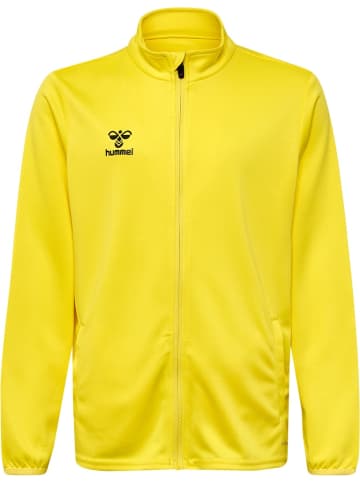 Hummel Kinder Trainingsjacke "Hmlessential Track Jacket Kids" in Gelb