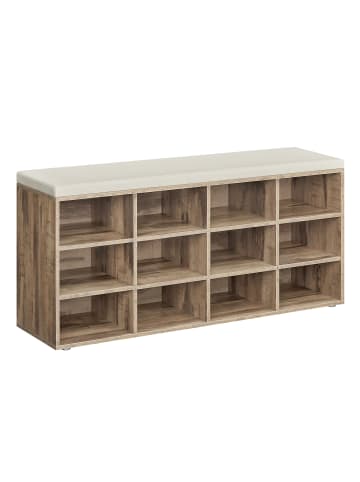 VASAGLE Schuhbank Custos in Kamelbraun - (B)105 x (H)48 x (T)30.5 cm