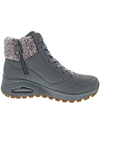 Skechers Uno Rugged-Darling Daze Schnürstiefel Grau