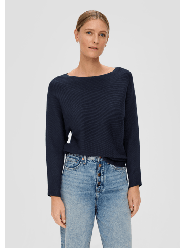 s.Oliver Strickpullover langarm in Blau