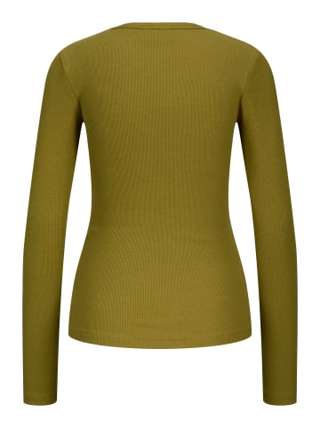 JJXX Langarm-T-Shirt in Green Moss