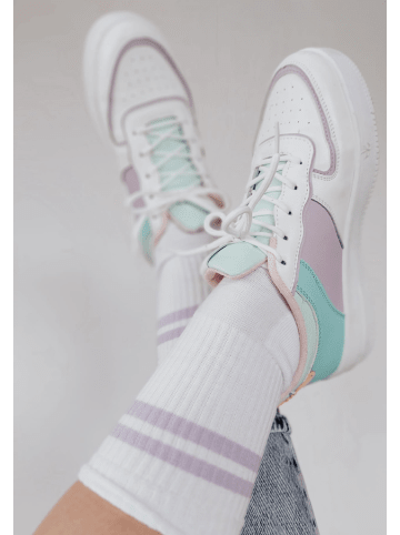 Dailysocks SERENA 1.0 aus Biobaumwolle lila 35/38