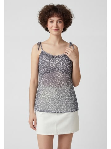 myMo Women Top in grey black