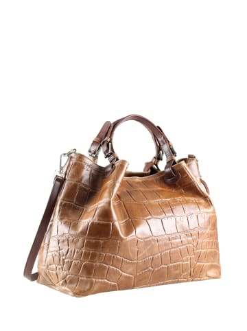 collezione alessandro XL Ledertasche " McBarth " in cognac