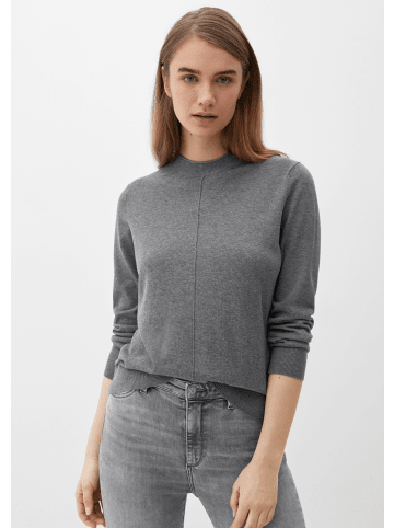 s.Oliver Strickpullover langarm in Grau