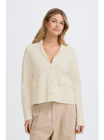 Fransa Langarm FRITA Regular fit in Whisper White