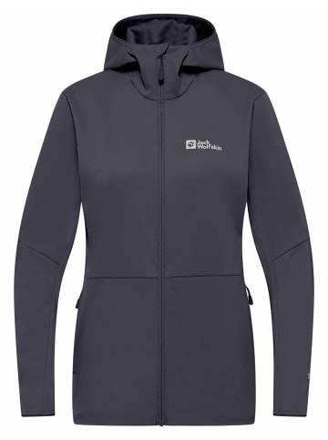 Jack Wolfskin Softshelljacke für Damen in grau