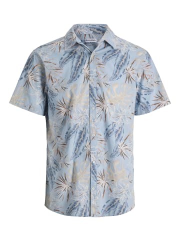 Jack & Jones Hawaii-Hemd in Celestial Blue