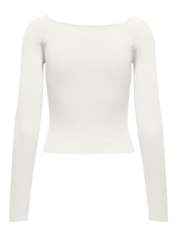 ONLY Strickpullover in Cloud Dancer
