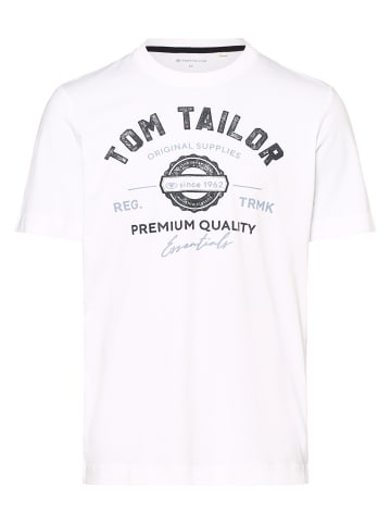 Tom Tailor T-Shirt in weiß