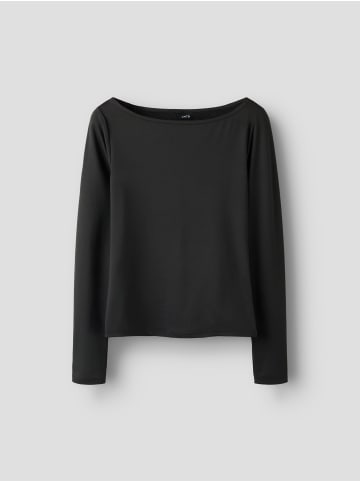 name it Oberteil mit langen Ärmeln in Pirate Black