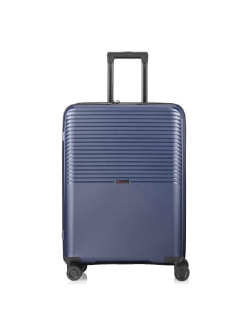 Pack Easy Jet 4 Rollen Trolley M 64 cm mit Dehnfalte in navy