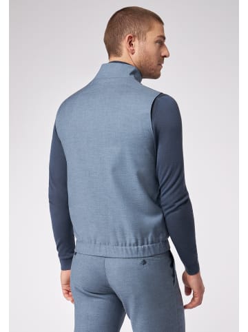 Roy Robson Kurzweste Mit Reißverschluss in blau