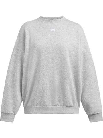 Under Armour Fleecejacke/Fleecepullover "Rival Fleece Os Crew" in Grau