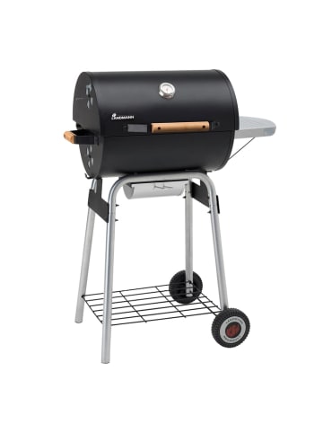 Grillchef Holzkohle-Barrelgrill CG-III-440BK