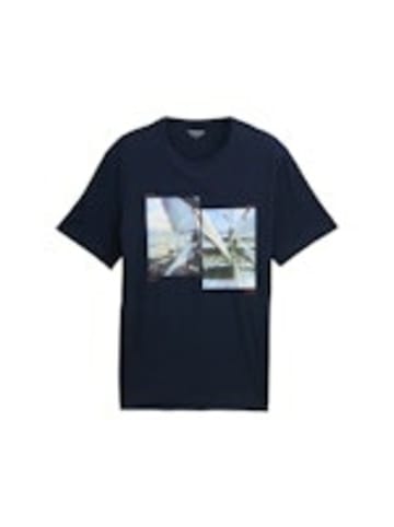 Tom Tailor Rundhals T-Shirt für Damen in kombi