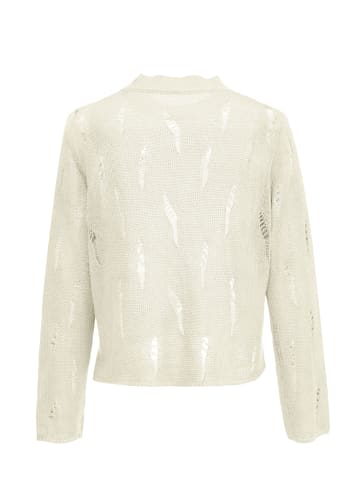 faina Women Sweater in Wollweiss