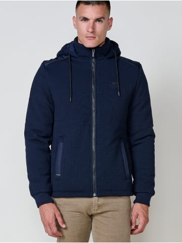 KOROSHI Steppjacke in blau