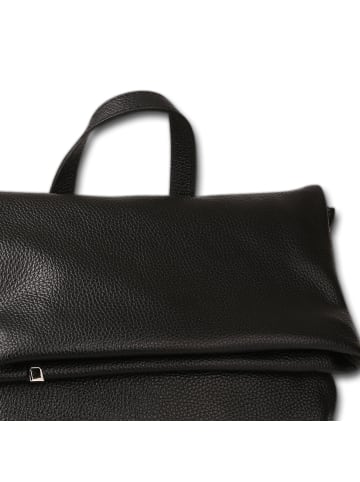 Toscanto Leder Cityrucksack Toscanto Rucksack schwarz ca. 32cm