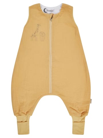 Sterntaler Schlafsack mit Beinen 80/86 Safari in ocker