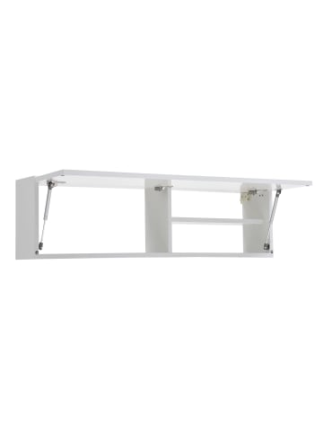 Home Nature Wohnkonzept Badezimmerschrank klappbar in Weiß 120x25x30 cm