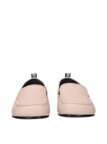 Premiata Pink Leder Slip-On Loafer