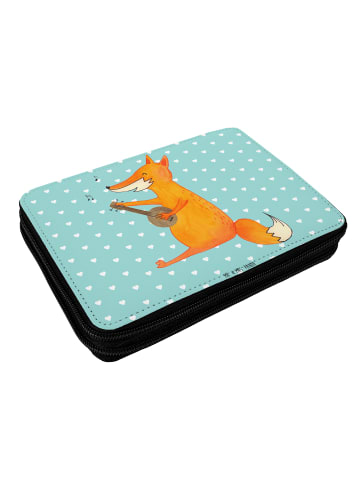 Mr. & Mrs. Panda Etui Fuchs Gitarre ohne Spruch in Türkis Pastell