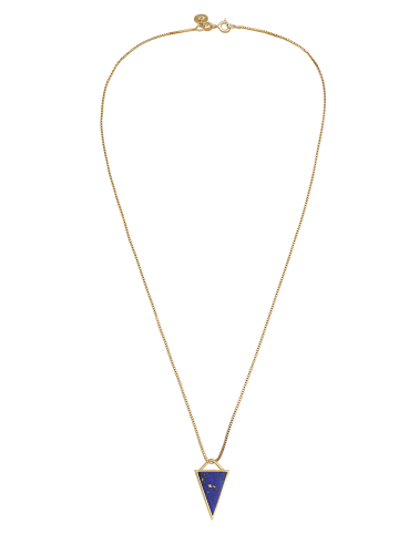 Elli Halskette 925 Sterling Silber Dreieck in Gold