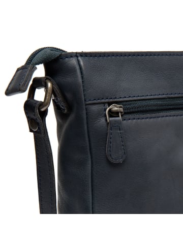 The Chesterfield Brand Weimar Umhängetasche Leder 24 cm in navy