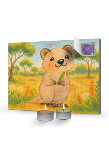 Mr. & Mrs. Panda Adventskalender Quokka Happy Design ohne Spruch in Weiß