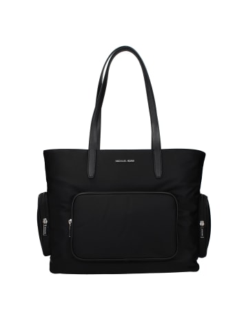 Michael Kors Schwarz Stoff Schulter Tasche