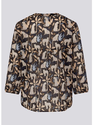 Rabe Bluse in Schwarz