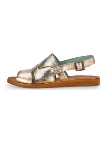 Felmini Wide Fit Sandalen in Gold