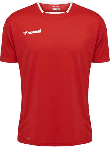 Hummel Hummel T-Shirt Hmlauthentic Multisport Unisex Kinder Atmungsaktiv Feuchtigkeitsabsorbierenden in TRUE RED