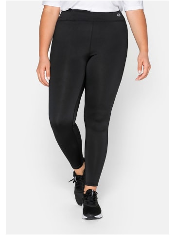 sheego Funktionsleggings in schwarz