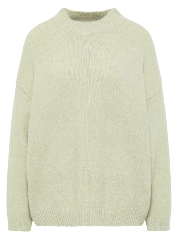 myMo Strickpullover in Mint Melange