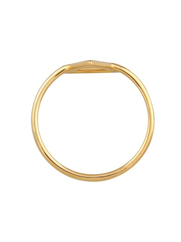 Elli Ring 925 Sterling Silber Dreieck, Geo in Gold