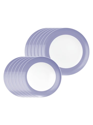 Seltmann Weiden 12er Set Tafelservice Liberty Pure Colors in Grape Purple