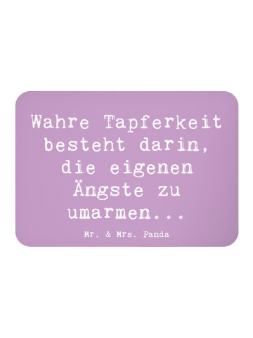 Mr. & Mrs. Panda magnet Spruch Tapferkeit Umarmung mit Spruch in Lavendeltraum