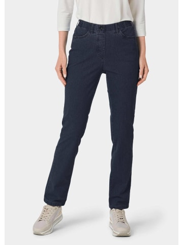 GOLDNER Jeansschlupfhose MARTHA Edel geschmückte Jeansschlupfhose MARTHA in dunkelblau