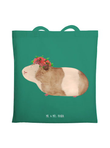 Mr. & Mrs. Panda ToteBag Meerschweinchen Weisheit ohne Spruch in Mint