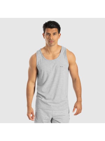 SMILODOX Tank Top Arian in Grau Melange