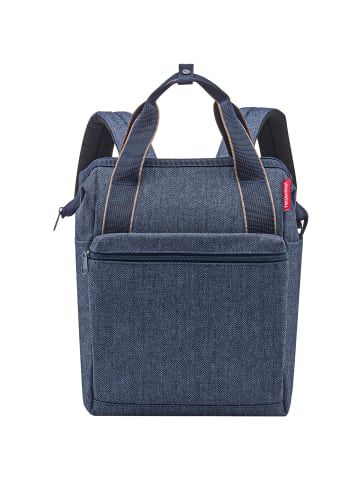 Reisenthel Allrounder R Rucksack 39 cm in herringbone dark blue