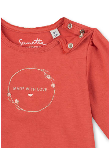 Sanetta Langarmshirt in Rot